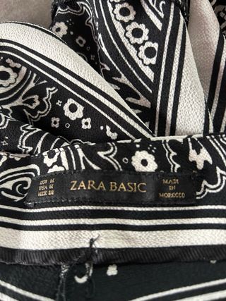 Pantalón palazzo estampado paisley