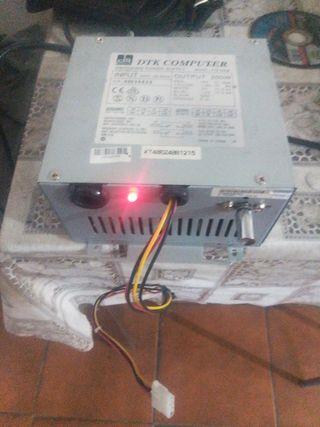 Fuente Alimentación PC DTK 200W