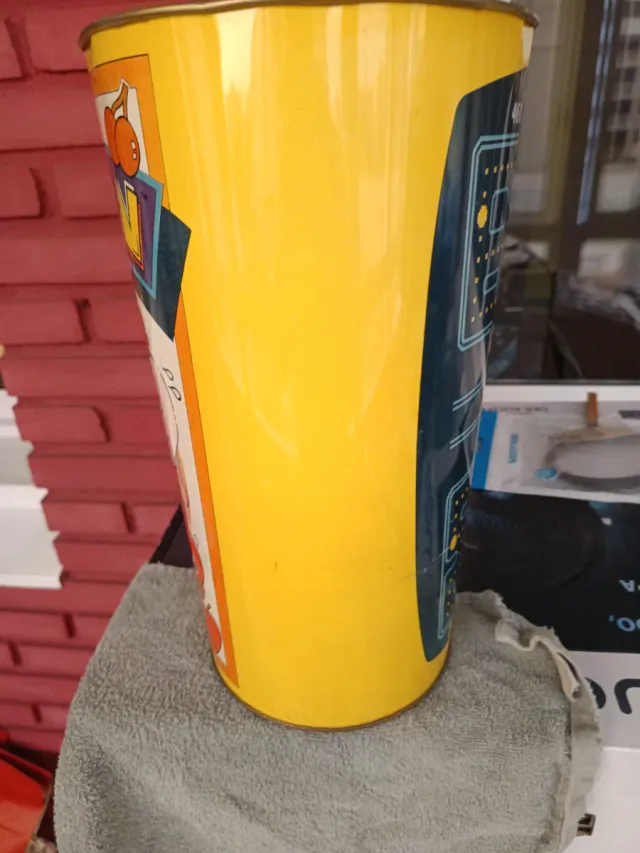 Papelera Pac-Man Midway 80s