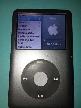 iPod Classic Apple Negro/Plata