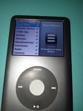 iPod Classic Apple Negro/Plata