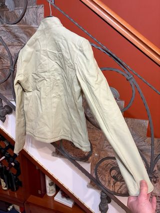 Giubbino Biker donna vera Pelle Vintage