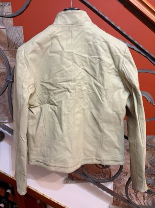 Giubbino Biker donna vera Pelle Vintage