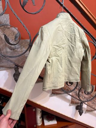 Giubbino Biker donna vera Pelle Vintage