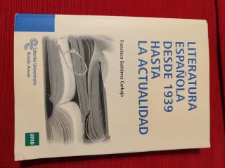 Literatura española desde 1939 hasta la actualidad