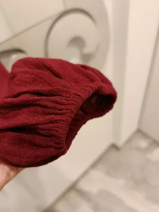 Blusa bordada manga larga