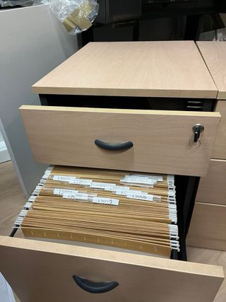 Cajonera de oficina 2 módulos