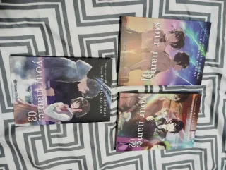 Your Name volúmenes 1, 2 y 3