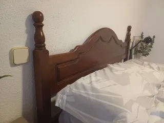 Cabecero Cama Matrimonio 135 cm Madera