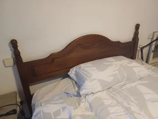 Cabecero Cama Matrimonio 135 cm Madera