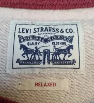 Sudadera Levi's burdeos Nueva