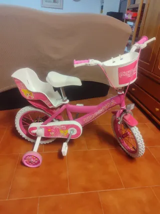 Bicicleta infantil Pinypon rosa