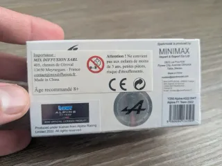 Sparky Alpine A522 F1 Fernando Alonso 1:64