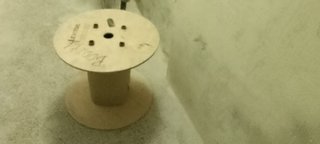 Tavolo raccogli cavi bobina legno diametro 46,5cm