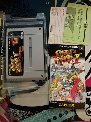 Street Fighter II Super Famicom Capcom