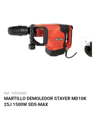 Martillo Demoledor Stayer MD10K 1500W
