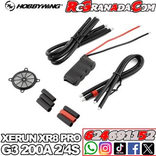 Variador Hobbywing Xerun XR8 Pro G3 200A