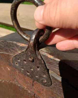 Óleo s. XVII Calvario