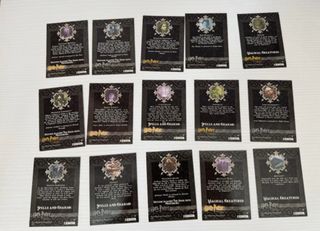 16 Carte Collezionabili Harry Potter