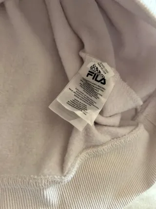Sudadera Fila Blanca con Logo