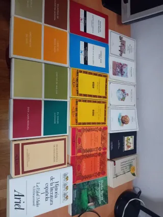 Libros Cátedra, Castalia..  clásicos hispánicos