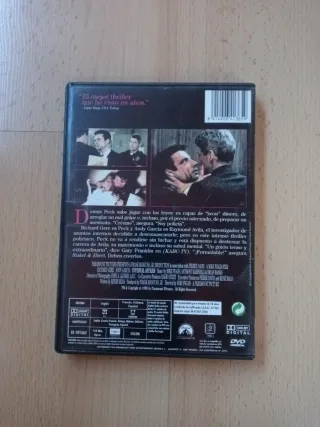 DVD Asuntos Sucios (Richard Gere, Andy Garcia)
