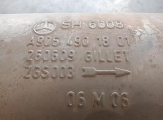 Silenciador mercedes a9064901801 sprinter 104919