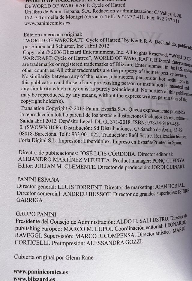 #806 El Ciclo del Odio - World Of Warcraft