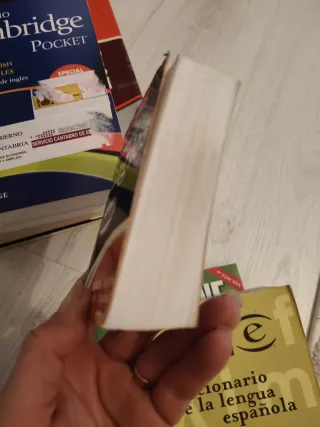 Pack de tres diccionarios de ingles