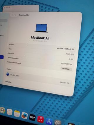 MacBook Air 15 M3 512GB Plata