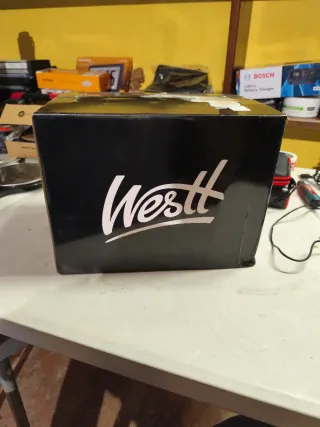 Casco Moto Westt Jet Negro