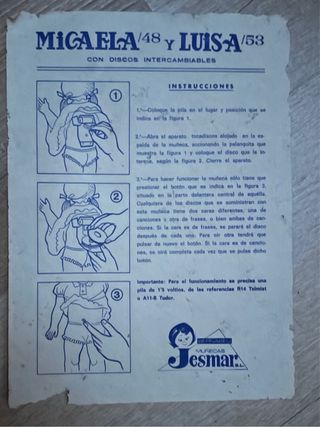 Muñeca Jesmar Comunión Vintage 1975