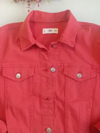Cazadora vaquera Mango M