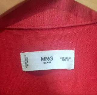 Cazadora vaquera Mango M