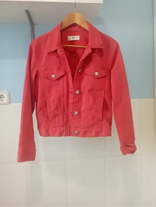 Cazadora vaquera Mango M