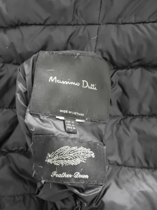 Chaqueta plumífera reversible azul