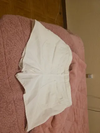 Pantalón falda blanco talla 44