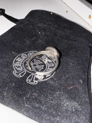 Anello Chrome Hearts Argento Misura Regolabile