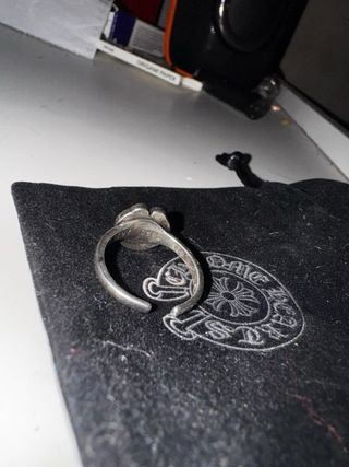 Anello Chrome Hearts Argento Misura Regolabile