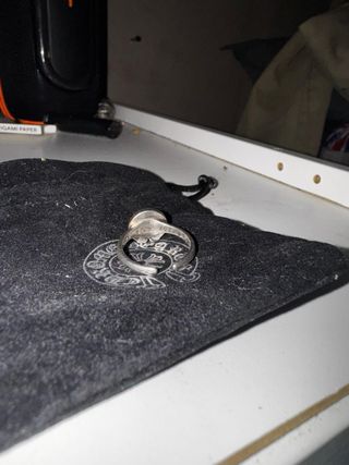 Anello Chrome Hearts Argento Misura Regolabile