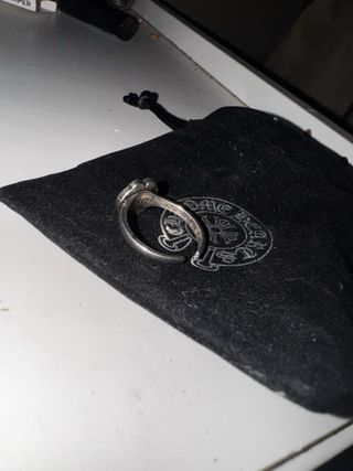 Anello Chrome Hearts Argento Misura Regolabile