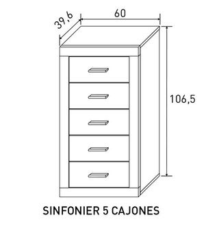 Pack Dormitorio: Cabecero, Mesitas y Cómoda