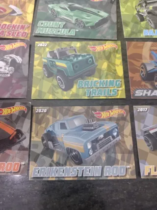 Pack cromos Hot Wheels