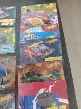 Pack cromos Hot Wheels