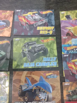 Pack cromos Hot Wheels