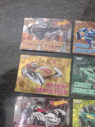 Pack cromos Hot Wheels
