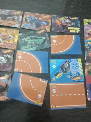 Pack cromos Hot Wheels