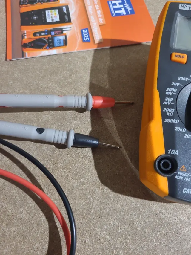 Multímetro HT Tesn Naranja