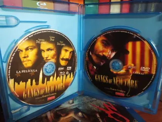 Blu-ray Gangs of New York Blu-ray Edición 2 Disco