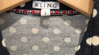 Vestido lunares Kling T. M (38)